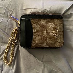Coach Zip Card Case